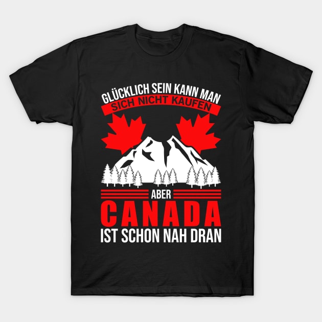 Canada Maple Canadian T-Shirt by QQdesigns